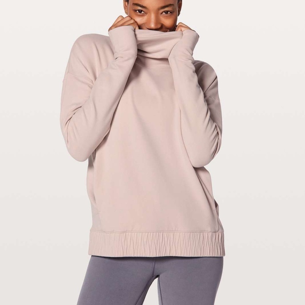 Lululemon Stress Less Pullover
Porcelain Pink